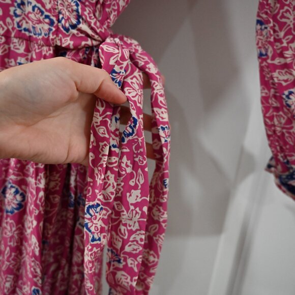 Natalie Martin Pink Floral Maxi Dress - Picture 5 of 9